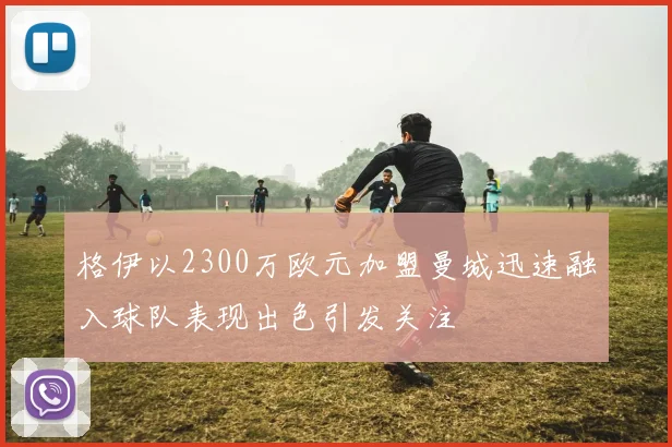 格伊以2300万欧元加盟曼城迅速融入球队表现出色引发关注